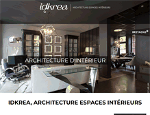 Tablet Screenshot of idkrea.com
